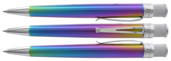 Stylo bille roulante rétractable Retro 51, série Tornado Chromatic Arc-en-ciel*
