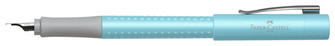 Stylo plume Faber-Castell Office, série Grip 2011 Pearl Edition Turquoise