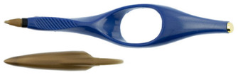 Stylo bille bleu Grandee Corp, série Ring-Pen Encre noire (Petit format) 
