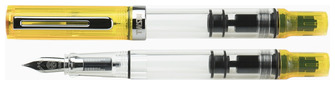 Stylo plume TWSBI, série Eco Jaune transparent