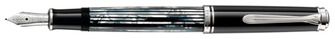 Stylo plume Pelikan, série Édition Spéciale Souverän 605 Écaille de tortue-Noir
