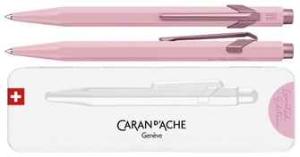 Stylo bille Caran d'Ache, série 849 Claim Your Style Ltd Edt IV Rose Quartz