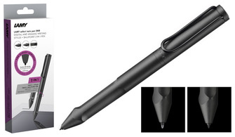 Stylo multifonction Lamy, série Safari All Black EMR (Stylo digital PC/EL & Stylo bille)