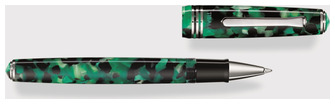 Stylo bille roulante Tibaldi, série N°60 Vert CT (Emerald green)