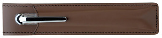 Étui pour stylo Itoya, série Journal Sidekick Brun