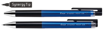 Stylo encre gel Pilot, série Synergy Point Encre bleue 