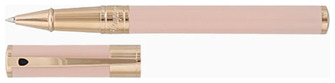 Stylo bille roulante Dupont, S.T., série D-Initial Beige 