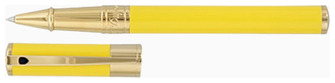 Stylo bille roulante Dupont, S.T., série D-Initial Jaune GT (Vanilla)
