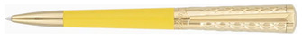 Stylo bille Dupont, S.T., série Liberté Jaune/Or (Vanilla) 