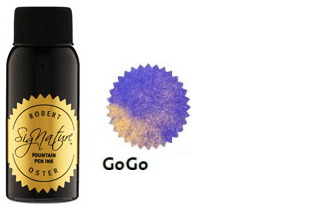 Bouteille d'encre Robert Oster, série Purples (GoGo) 50ml