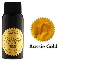 Bouteille d'encre Robert Oster, série Yellows & Golds (Aussie Gold) 50ml