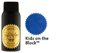 Bouteille d'encre Robert Oster, série Blues & Teals (Kids on the Block) 50ml