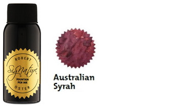Bouteille d'encre Robert Oster, série Reds (Australian Syrah) 50ml