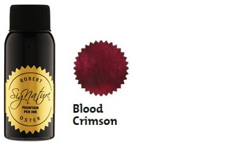 Bouteille d'encre Robert Oster, série Reds (Blood Crimson) 50ml