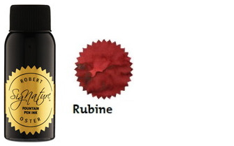 Bouteille d'encre Robert Oster, série Reds (Rubine) 50ml