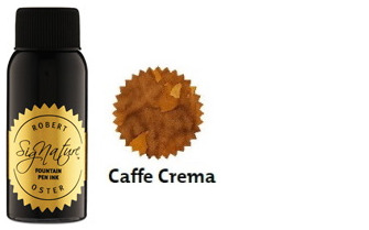 Bouteille d'encre Robert Oster, série Coffees & Browns (Caffe Crema) 50ml
