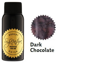 Bouteille d'encre Robert Oster, série Coffees & Browns (Dark Chocolate) 50ml