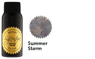 Bouteille d'encre Robert Oster, série Blacks & Darks (Summer Storm) 50ml