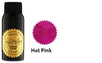 Bouteille d'encre Robert Oster, série Pinks (Hot Pink) 50ml