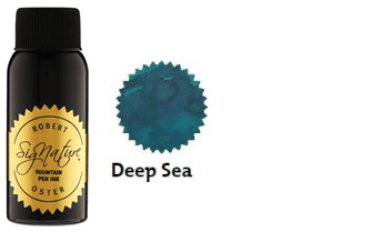 Bouteille d'encre Robert Oster, série Greens (Deep Sea) 50ml