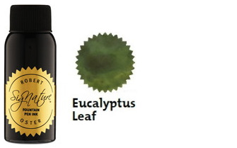 Bouteille d'encre Robert Oster, série Greens (Eucalyptus Leaf) 50ml