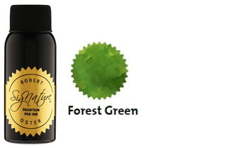 Bouteille d'encre Robert Oster, série Greens (Forest Green) 50ml