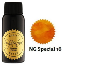 Bouteille d'encre Robert Oster, série Oranges (NG Special 16) 50ml