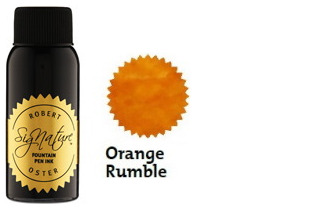 Bouteille d'encre Robert Oster, série Oranges (Orange Rumble) 50ml