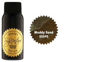 Bouteille d'encre Robert Oster, série Muddy (Muddy Sand) 50ml