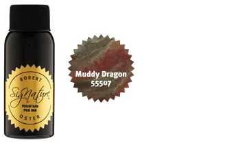 Bouteille d'encre Robert Oster, série Muddy (Muddy Dragon) 50ml