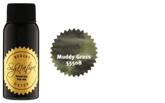 Bouteille d'encre Robert Oster, série Muddy (Muddy Grass) 50ml