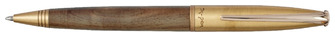 Stylo bille X-Pen, série Timber Bois/Or