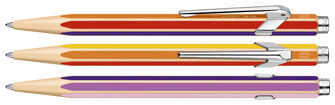 Stylo bille Caran d'Ache, série Édition Limitée 2022 Collection 849 Color Treasure Arc-en-ciel Chaud  