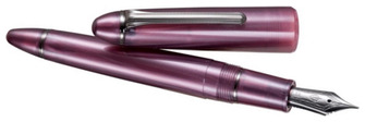 Stylo plume Sailor, série 1911 Large Ringless Metallic Simplement Rouge (Pointe 21kt)