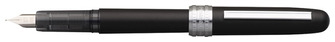 Stylo plume Platinum, série Plaisir Noir mat (Black Mist)