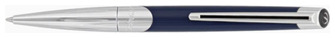 Stylo bille Dupont, S.T., série Défi Millennium Bleu foncé CT