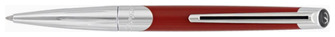 Stylo bille Dupont, S.T., série Défi Millennium Rouge mat CT