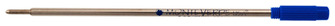 Recharge stylo Monteverde, série Recharges compatibles pour Cross Encre bleu  (1)