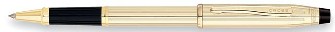 Cross Roller ball, Century II serie 10kt gold