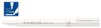 Marqueur Staedtler, série Pen Encre blanche