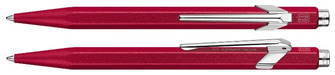 Stylo bille Caran d'Ache, série 849 Colormat-X Rouge  