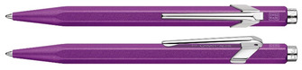 Stylo bille Caran d'Ache, série 849 Colormat-X Violet