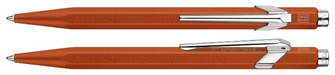 Stylo bille Caran d'Ache, série 849 Colormat-X Orange  