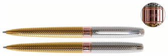 Stylo bille Dupont, S.T., série Line D Medium The Golden Hour collection