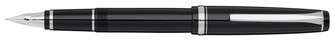Stylo plume Pilot, série Falcon resin Noir Rt