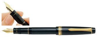 Stylo plume Pilot, série Justus 95 Stripe Noir GT