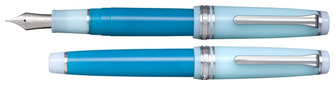 Stylo plume Sailor, série Édition Limitée Professional Gear Cocktail (Tequila Based) Blue Margarita (Standard - Pointe 21kt)