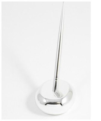 Stylo sur base Bey-Berk, série Bureau Plaqué argent (Simple)