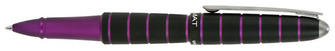 Stylo bille roulante Diplomat, série Elox Ring Noir/Violet 