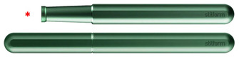Stylo plume Stilform, série INK Fountain Pen Vert (Aluminium) - Pointe vendue séparément